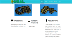 Desktop Screenshot of owalreptiles.com